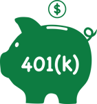 401k icon green