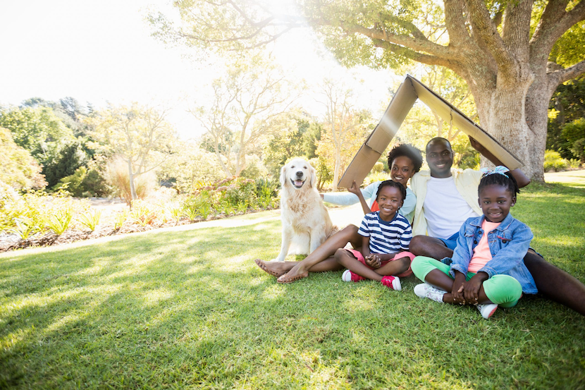 family on lawn top turf mosquito control -ss