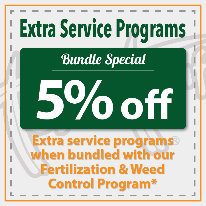extra service bundle coupon 5 percent