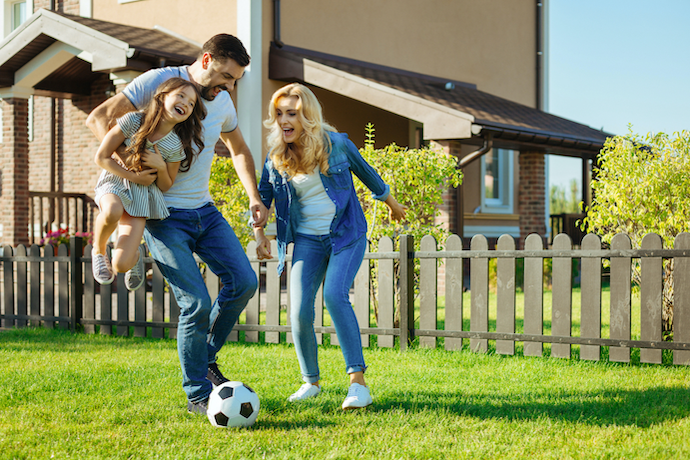 family-on-fresh-green-lawn flip